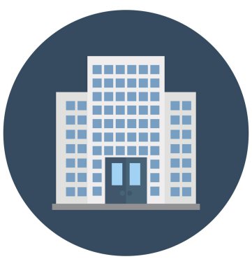 Renk bina izole kolayca değiştirilebilir veya düzenlediğiniz vektör simge