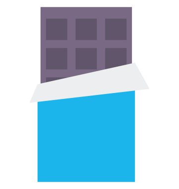 çikolata, tatlı vektör kolayca değiştirilebilir veya Düzenle simgesini