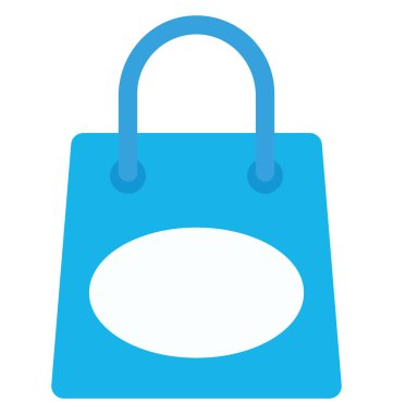 kolayca değiştirilebilir veya düzenlediğiniz Alışveriş vektör simgesi