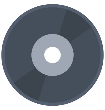 Oyuncu, vinil kolayca değiştirilebilir veya düzenleme vektör simge