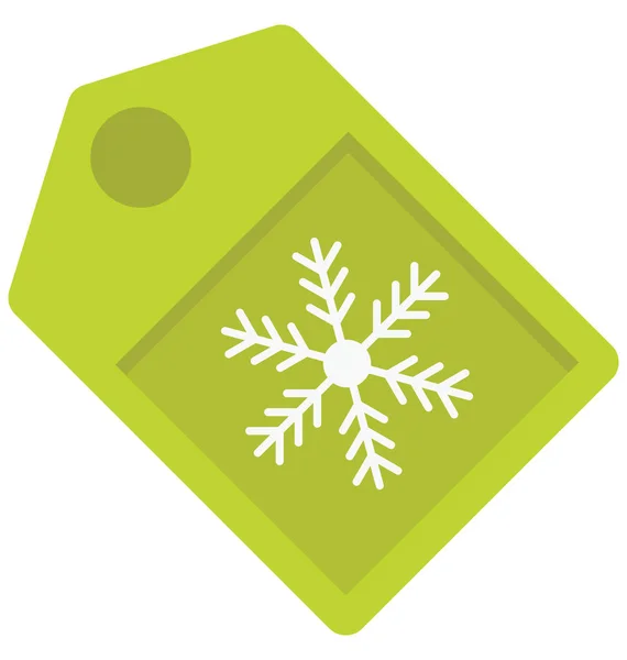 Etiqueta Navidad Etiqueta Navidad Vector Icon Que Puede Modificar Editar — Archivo Imágenes Vectoriales