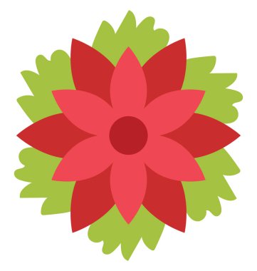 Buket çiçek kolayca değiştirilebilir veya düzenleme vektör simge