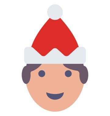 Joker yüz vektör çizim kolayca değiştirilebilir veya Düzenle simgesini