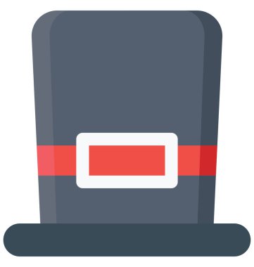 Sihirbaz şapka, sihirbaz kap kolayca değiştirilebilir veya düzenleme vektör simge