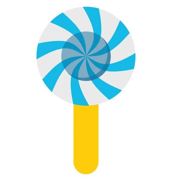 Lollipop Colored Vector Icon Который Можно Легко Изменить Отредактировать — стоковый вектор