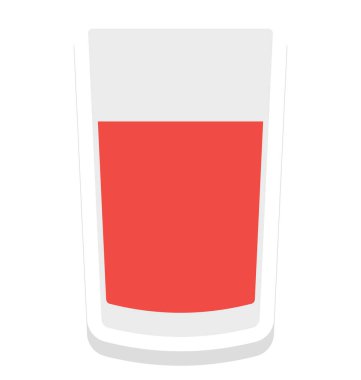 Kolayca değiştirilebilir veya düzenlediğiniz içki vektör simgesi