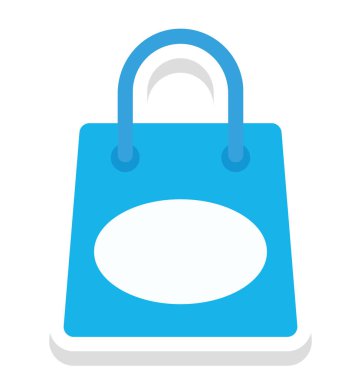 kolayca değiştirilebilir veya düzenlediğiniz Alışveriş vektör simgesi