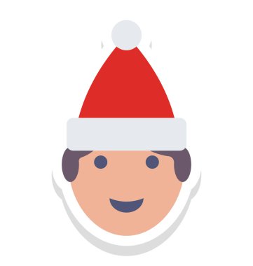 Joker yüz vektör çizim kolayca değiştirilebilir veya Düzenle simgesini