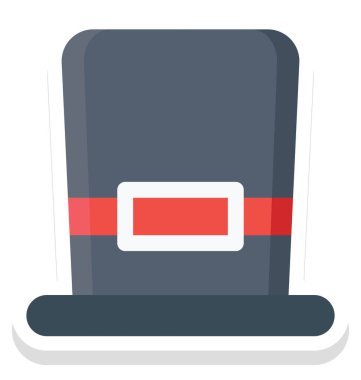 Sihirbaz şapka, sihirbaz kap kolayca değiştirilebilir veya düzenleme vektör simge