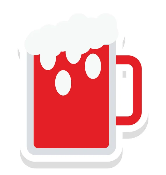 Bier Ale Vektor Symbol Das Leicht Geändert Oder Bearbeitet Werden — Stockvektor