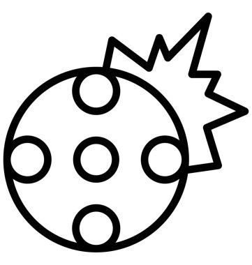 Futbol vurmak kolayca değiştirilebilir veya düzenlediğiniz vektör 