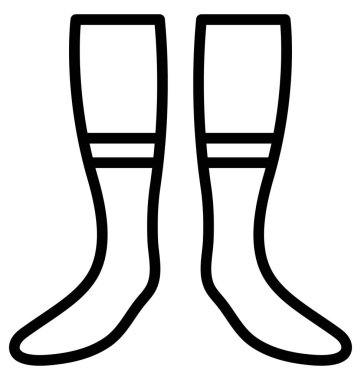 çift çorap, iç çamaşırı kolayca değiştirilebilir veya düzenlediğiniz vektör