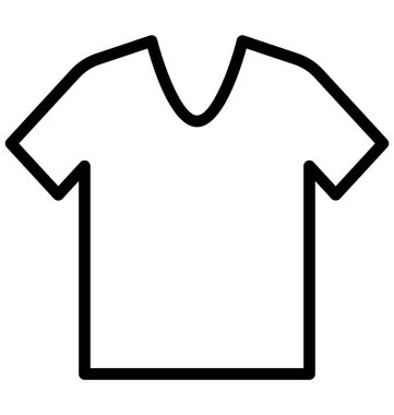 oyuncu gömlek, t gömlek kolayca değiştirilebilir veya düzenlediğiniz vektör