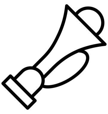 Kolayca değiştirilebilir veya düzenlediğiniz Megafon vektör