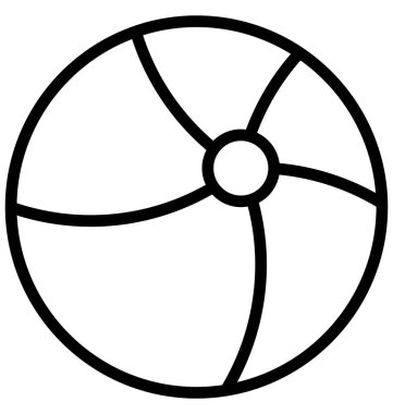 Topu, basketbol kolayca değiştirilebilir veya düzenlediğiniz vektör