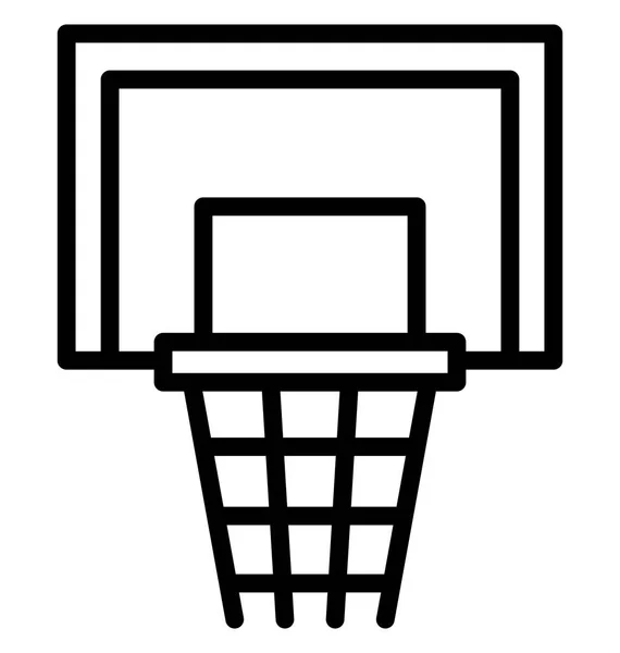 Backboard Vector Che Può Essere Facilmente Modificato Modificato — Vettoriale Stock