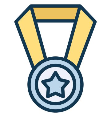 Başarı, ödülü kolayca değiştirilebilecek vektör veya Düzenle