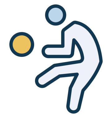 Çarpıcı futbol kolayca değiştirilebilir veya düzenlediğiniz vektör