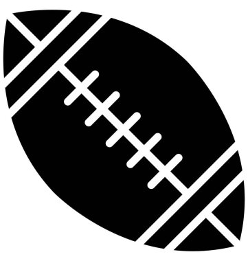 Kolayca değiştirilebilir veya düzenlediğiniz Rugby top vektör 