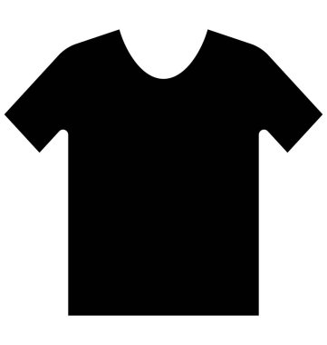 oyuncu gömlek, t gömlek kolayca değiştirilebilir veya düzenlediğiniz vektör