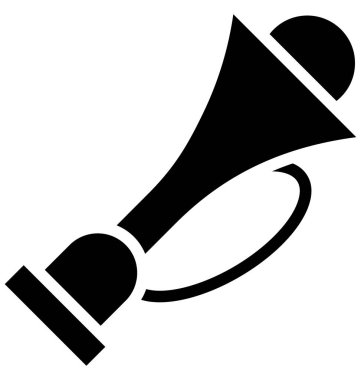 Kolayca değiştirilebilir veya düzenlediğiniz Megafon vektör