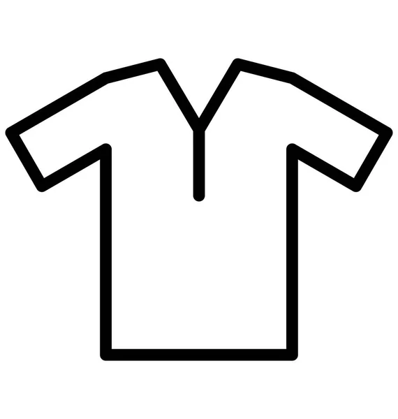 Camisa Deportiva Camisa Atlética Vector Que Puede Modificar Editar Fácilmente — Archivo Imágenes Vectoriales