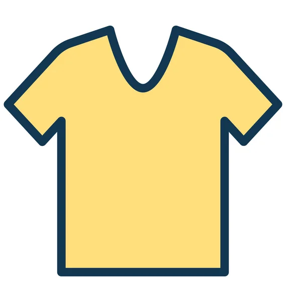 Player Shirt Shirt Vectoriel Qui Peut Être Facilement Modifié Édité — Image vectorielle