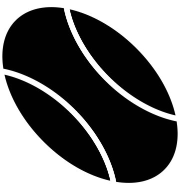 Kolayca değiştirilebilir veya düzenlediğiniz Rugby top vektör 