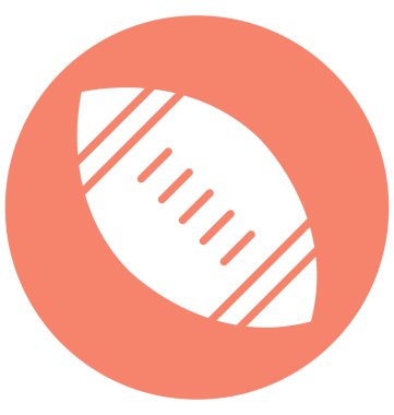 Kolayca değiştirilebilir veya düzenlediğiniz Rugby top vektör 