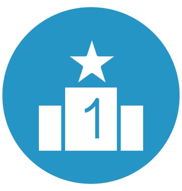 Konumu, kolayca değiştirilebilir veya düzenlediğiniz podyum vektör