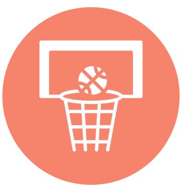 Sedye, basketbol hedef kolayca değiştirilebilir veya düzenlediğiniz vektör