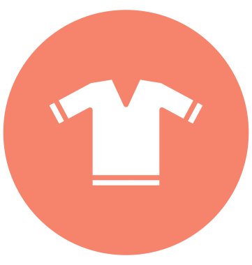 oyuncu gömlek, t gömlek kolayca değiştirilebilir veya düzenlediğiniz vektör