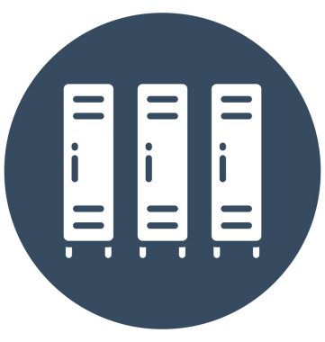 Dolap, mobilya kolayca değiştirilebilir veya düzenlediğiniz vektör