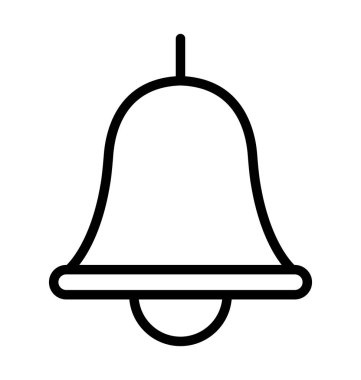 Noel zil izole vektör kolayca değiştirilebilir veya herhangi bir stil Düzenle simgesini