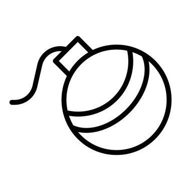 Havai fişek roket izole vektör kolayca değiştirilebilir veya herhangi bir stil Düzenle simgesini