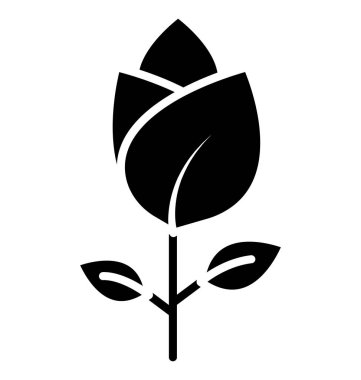 Gül izole vektör kolayca değiştirilebilir veya herhangi bir stil Düzenle simgesini 