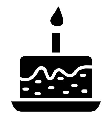 Pasta izole vektör simge kolayca değiştirilebilir veya herhangi bir stili düzenlemek