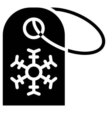 Noel etiket izole vektör kolayca değiştirilebilir veya herhangi bir stil Düzenle simgesini