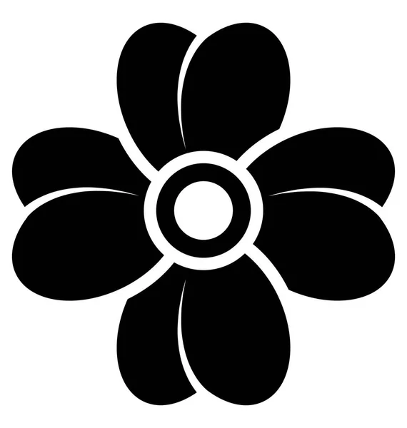 Icono Vectorial Aislado Flores Que Puede Modificar Editar Fácilmente Cualquier — Archivo Imágenes Vectoriales