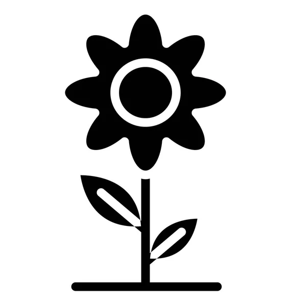 Icono Vectorial Aislado Flores Que Puede Modificar Editar Fácilmente Cualquier — Archivo Imágenes Vectoriales