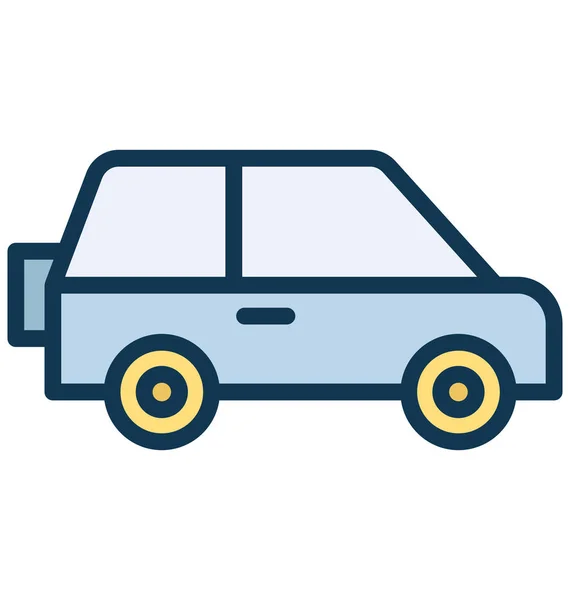 Travel Taxi Isolated Vector Icon Can Easily Modified Edit Any — Stock Vector