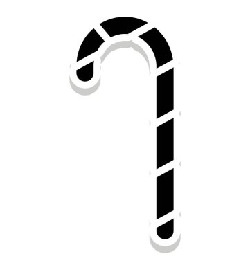 Şeker kamışı izole vektör kolayca değiştirilebilir veya herhangi bir stil Düzenle simgesini