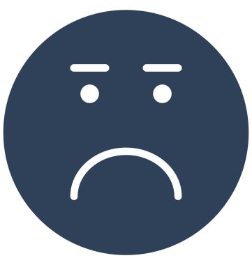 Kızgın, ifadeler vektör simgesi