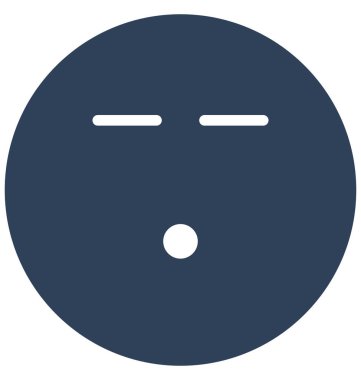 suskun, üzgün vektör simgesi