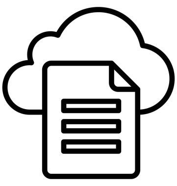 Belge izole vektör simgesi kolayca düzenlemek veya değiştirmek.