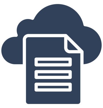 Belge izole vektör simgesi kolayca düzenlemek veya değiştirmek.