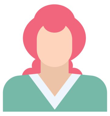 Sekreter renk izole vektör kolayca düzenlemek veya değiştirmek simgeleri