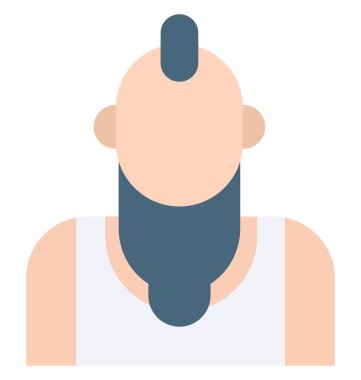 Siyah adam renk izole vektör kolayca düzenlemek veya değiştirmek simgeleri