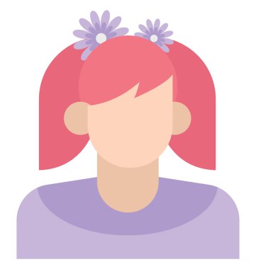 Öğrenci renk izole vektör kolayca düzenlemek veya değiştirmek simgeleri