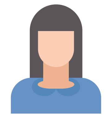 Sekreter renk izole vektör kolayca düzenlemek veya değiştirmek simgeleri